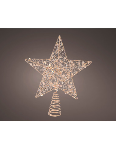 Stella Stabile per Albero di Natale Micro LED BO L 6 x P 25 x H 27 cm
