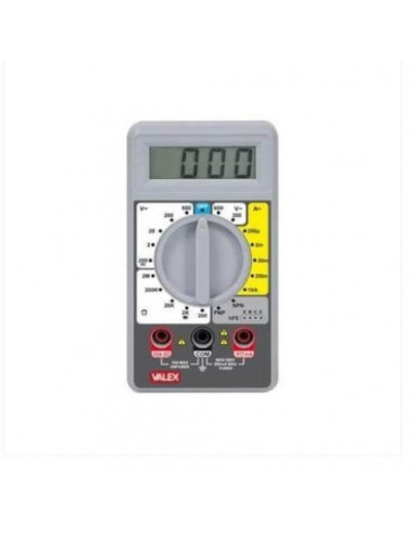 Misuratore digitale P3000 completo di puntali e batterie inclusi - Valex