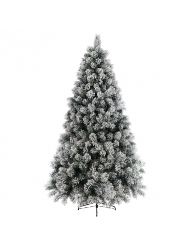 Albero di Natale Vancover innevato H 180 x Ø102 cm