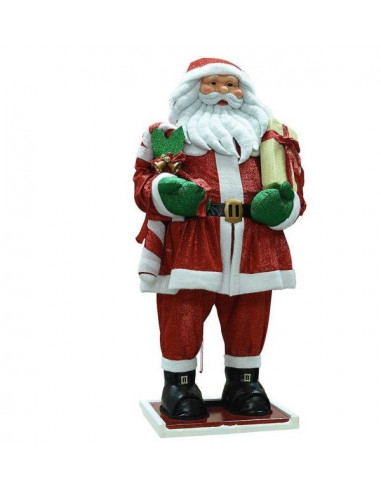 Babbo Natale Grande da Esterno - Decorazione Natalizia 78x130x300cm