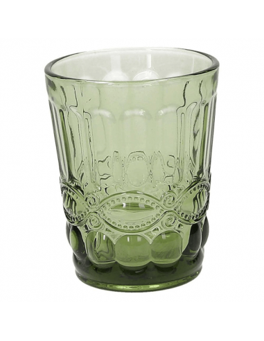 Bicchiere in vetro 230 cc Madame verde