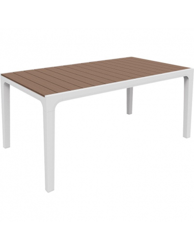 Keter tavolo Harmony bianco/capuvvino 160x90 cm