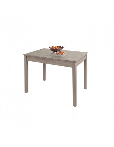 Tavolo da pranzo allungabile olmo in legno nobilitato cm 60x90-120
