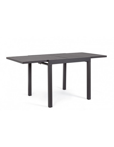 Tavolo in Alluminio Verniciato a Polvere 83-166x80 Antracite