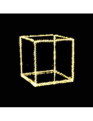 Luci Natale Cubo 510 microled classic cm 55 x 55 h