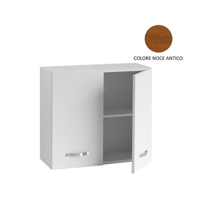 Pensile Cucina Componibile Noce Antico con 2 Ante 80x32xH 72
