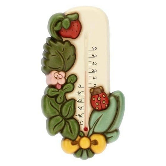 Termometro da parete in ceramica 22,7x4x12,5 cm