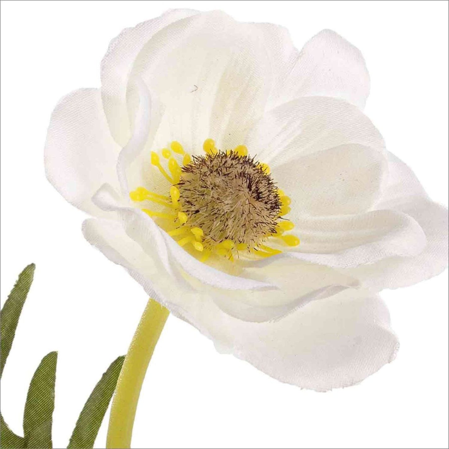 Ramo anemone bianco H30cm