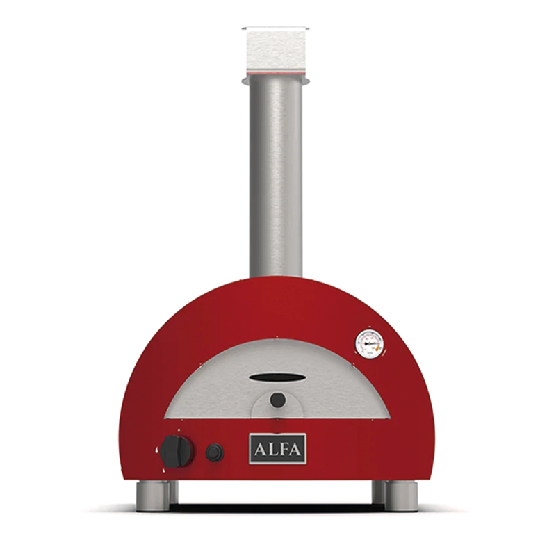 Forno per pizza Portatile Alfa rosso