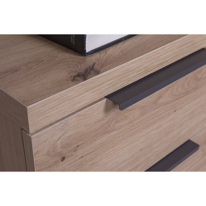 Scrivania con 1 anta e 4 cassetti H 77.80 x L146.00 x P60.10 cm