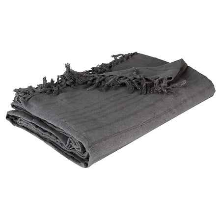 Copriletto grigio 160 x 220 cm