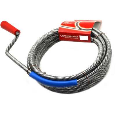 Disotturatore sturatubi a spirale con manovella (2)