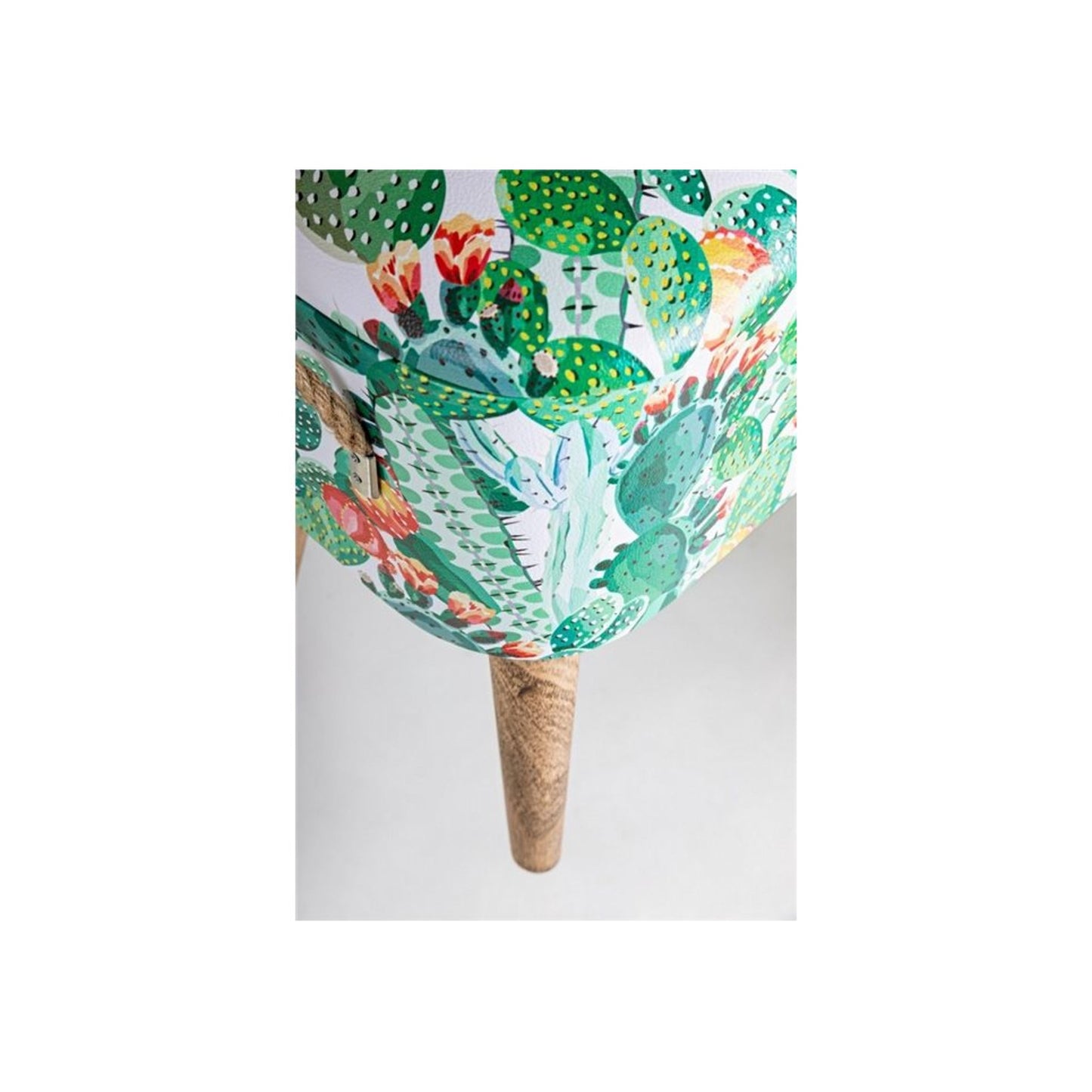 Sgabello contenitore 37.5x34.5x47 cm