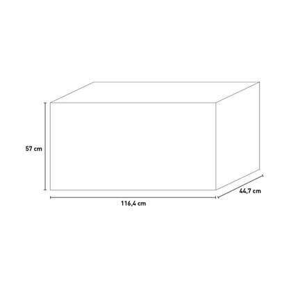 Baule Cassapanca SAMOA 270 Lt 116x44xh.57 cm