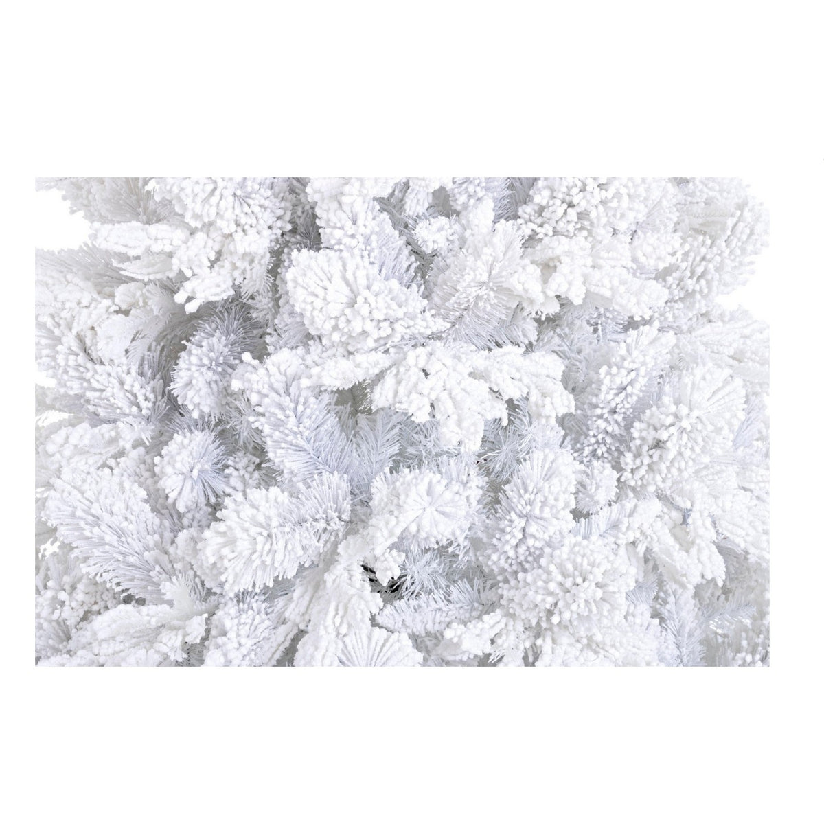 Albero di Natale Bianco Innevato 150x240 cm