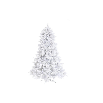 Albero di Natale Bianco Innevato 150x240 cm