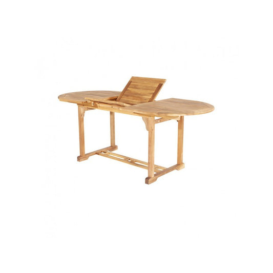 Tavolo ovale in legno estensibile