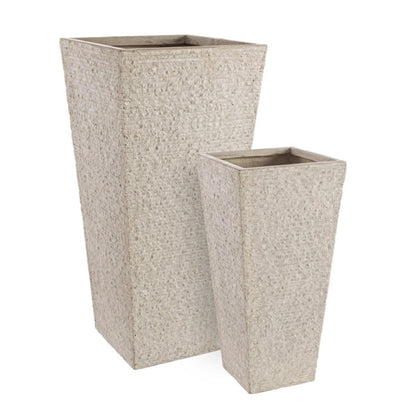 Vaso decorativo in fibra di vetro 32x65