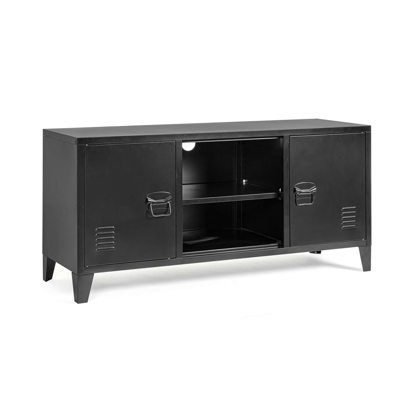 Mobile porta TV 120,5 x 58,5 cm, nero