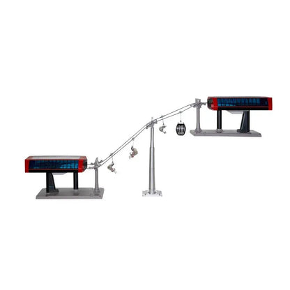 Impianto Ski Lift Professional nero-rosso 1:32