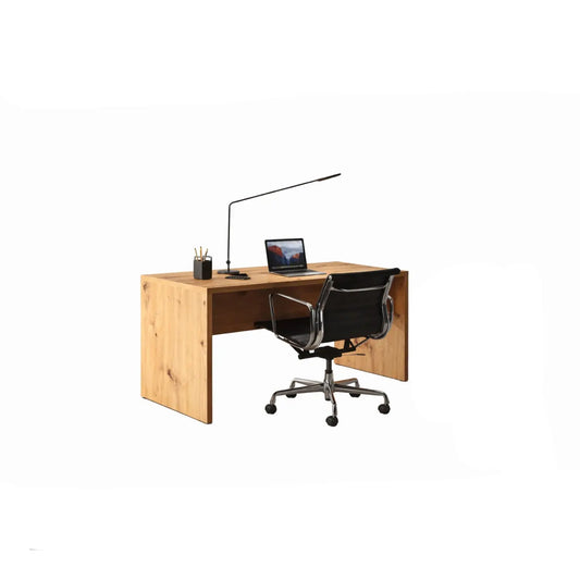 Scrivania rovere artisan con design minimal cm 140x68,3x74,5 h