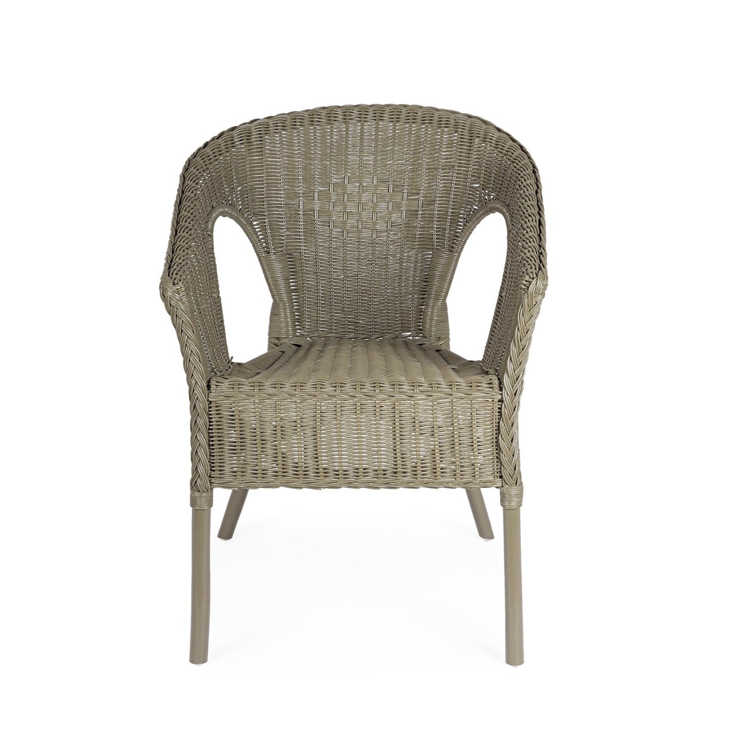 Poltrona elegante impilabile 58x61x74 cm Olivine