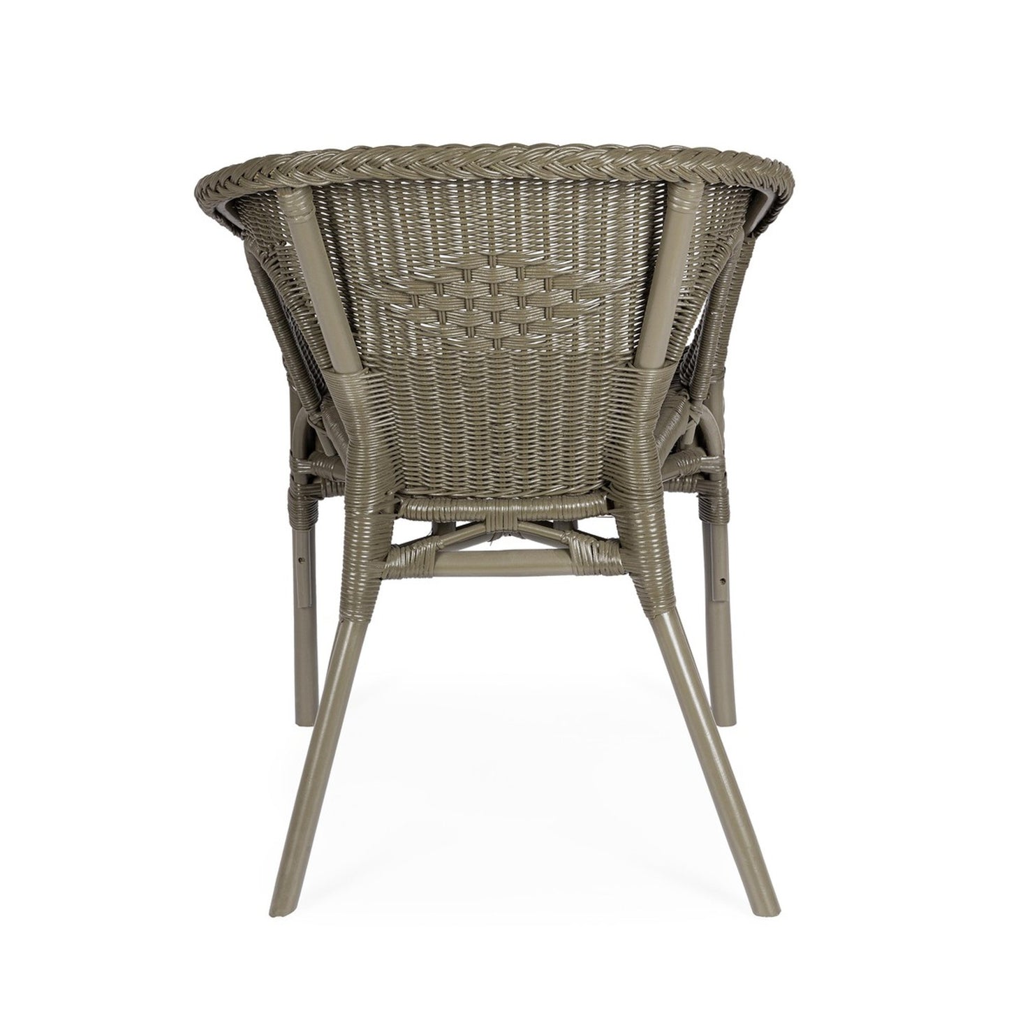 Poltrona elegante impilabile 58x61x74 cm Olivine