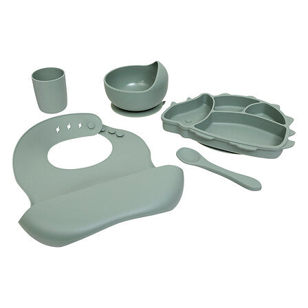Set da 5 pezzi verde, 19,8 x 12,5 x 27,5 cm