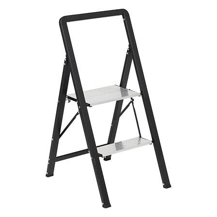 Scaletta pieghevole alluminio 49,5x41,5x83 cm