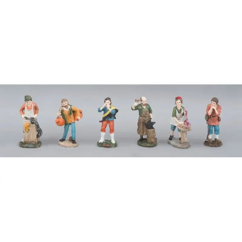 Statuetta Pastore per presepe in resina in scatola h 15 cm - 1 pezzo assortito