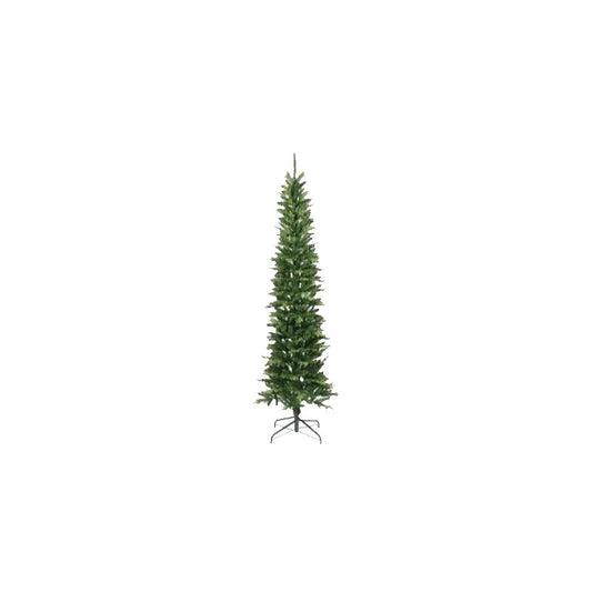 Albero di Natale artificiale Slim Fir verde Ø 55 cm - H 180 cm