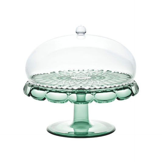 Alzata con campana Vanity verde Ø 30 cm