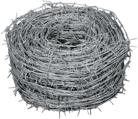 Filo Zincato Spinato 100mt per Giardinaggio e Fai da Te