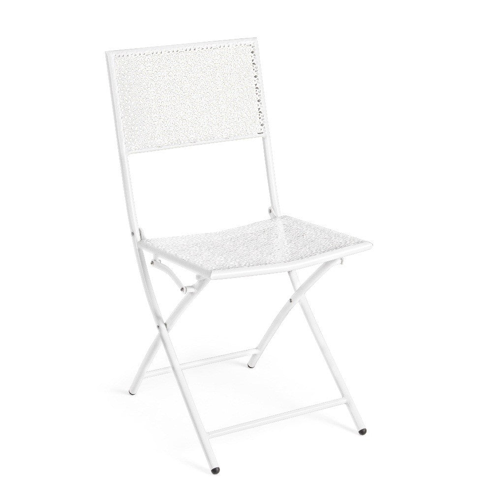 Sedia Pieghevole Wendy Colore Bianco Bizzotto