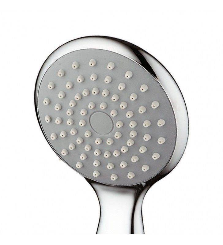 Doccino Keros cromato con tecnologia anticalcare a getto singolo.