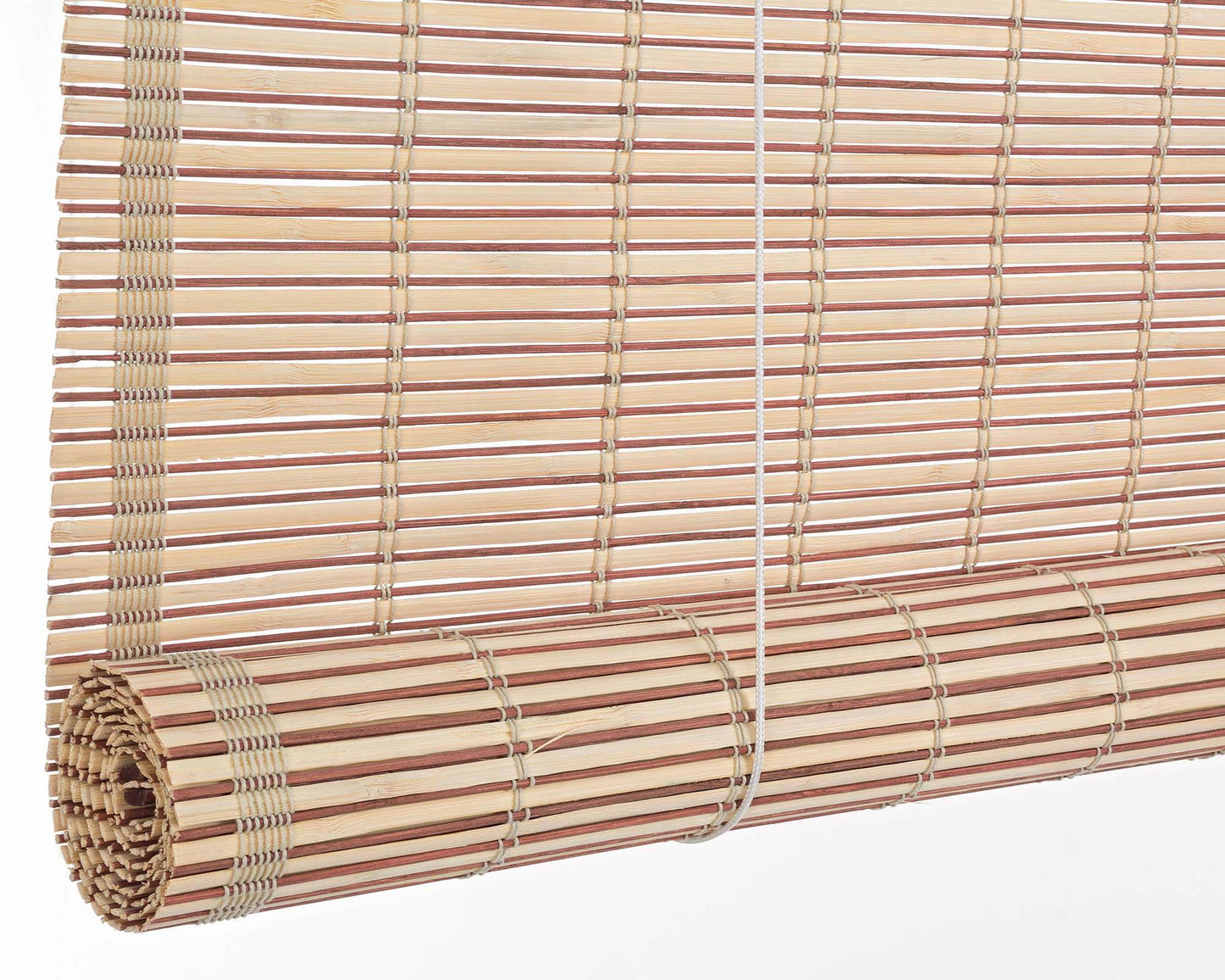 Tenda Decorativa Nizza Marrone 150x260h in Bamboo e Legno