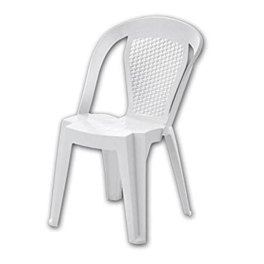 Sedia poltrona da giardino Sofia Bistrot colore bianco Dimaplast