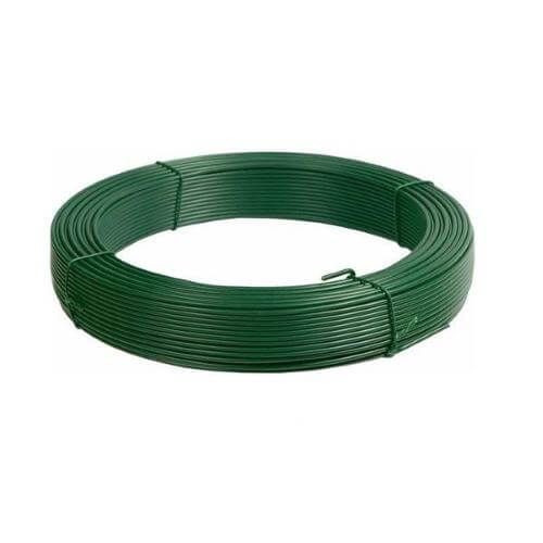 Filo di ferro plastificato verde Ø 3,3 mm - 100 mt