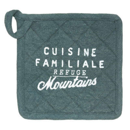 Guantone più presina Wilde Colore blu anatra