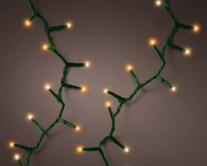 Luci LED compatte con 8 effetti, per esterno, 4500 cm – Cavo Verde