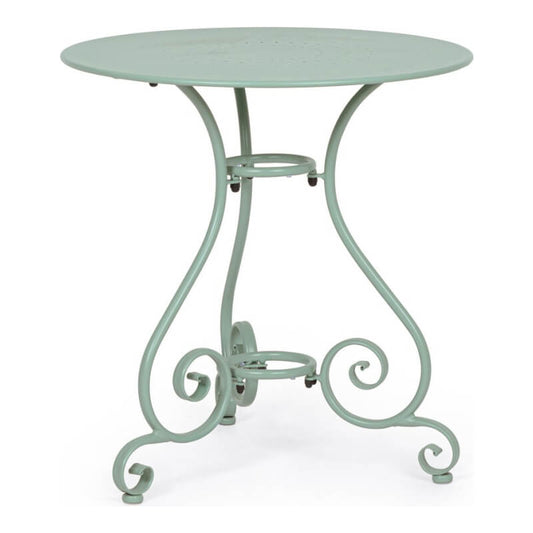 Tavolo Etienne Frosty classico D70 in metallo da esterno