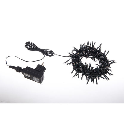 Luci natalizie SNAKE Luce Bianca filo Verde 18,2 metri