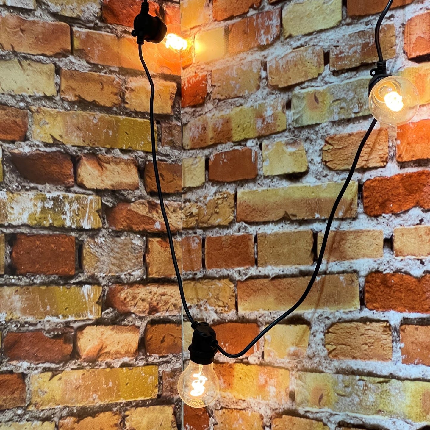 Party Light 36V 10 A60 E27 Spiral Filament LED Bianco Caldo 4+5m