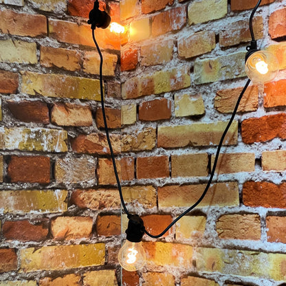 Party Light 36V 10 A60 E27 Spiral Filament LED Bianco Caldo 4+5m