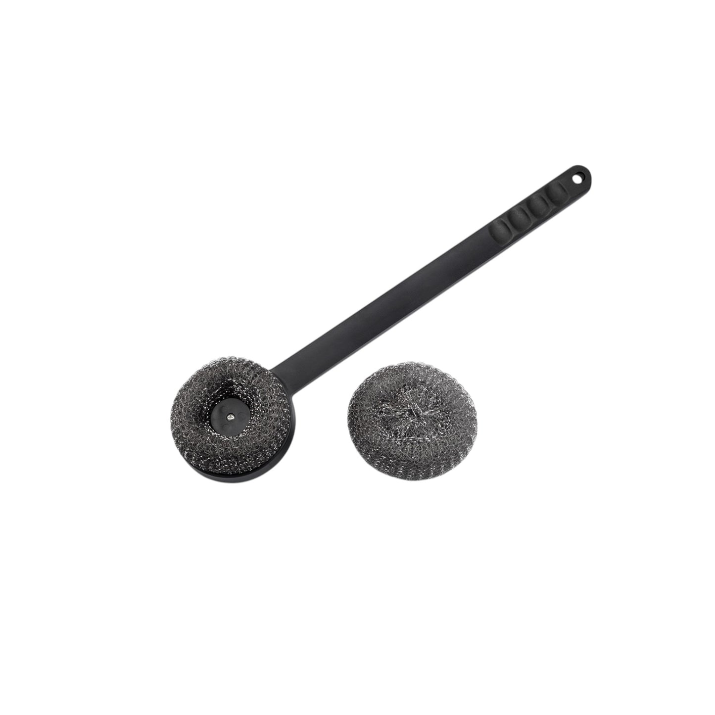 Spazzola con spugna in acciaio 45 cm