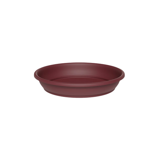 Aura Round Saucer 28 Red grape