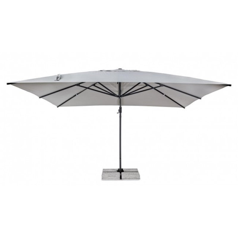 Ombrellone a Braccio Grigio Chiaro Ines 4x4 m