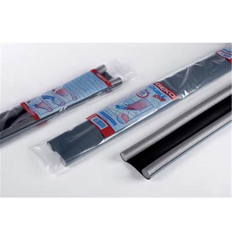 Parafreddo sottoporta Geko Double Stop marrone 9,5 cm x 2 cm