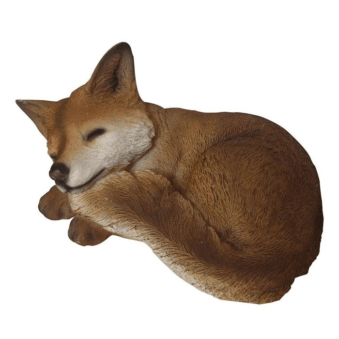 Statua da giardino a forma di volpe 25,5x16,5x12,5 cm