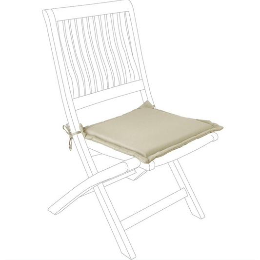 Cuscino Poly beige 42x42xH3 cm bizzotto
